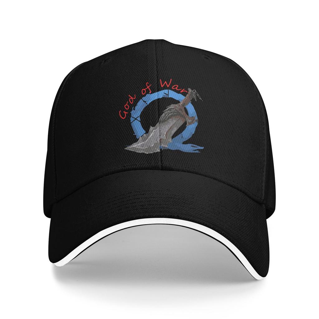 God of War Kratos Quote Gaming Baseball Cap Hip Hop  Sandwich Hats Unisex Style Breathable Dad Hat Activities