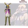 Dark Deception Robbie The Rabbit Cosplay Costume Halloween Role Kids Playing