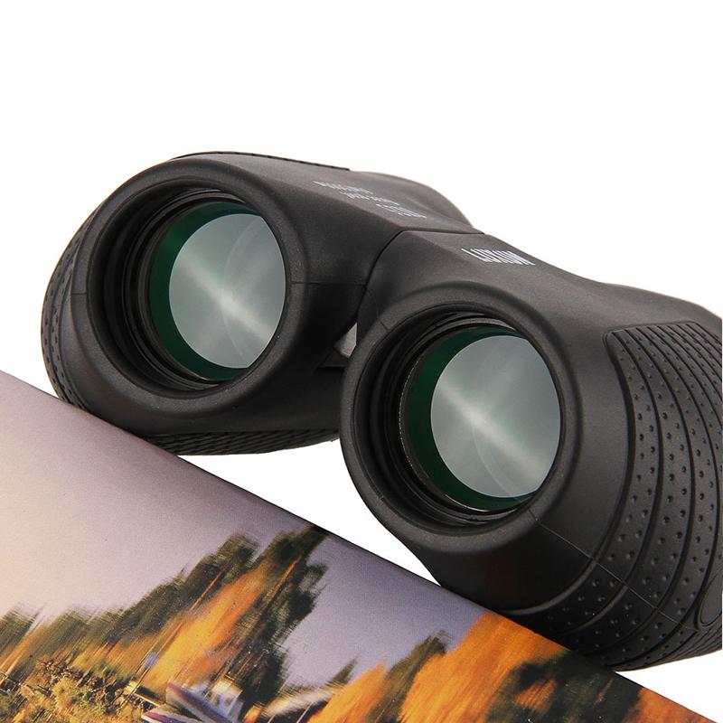 Lornetka 8x25 10x25 z autofokusem HD, pryzmat Bak4, mini teleskop przenośny, okulary do oglądania na świeżym powietrzu, w podróży, na imprezach sportowych, koncertach
