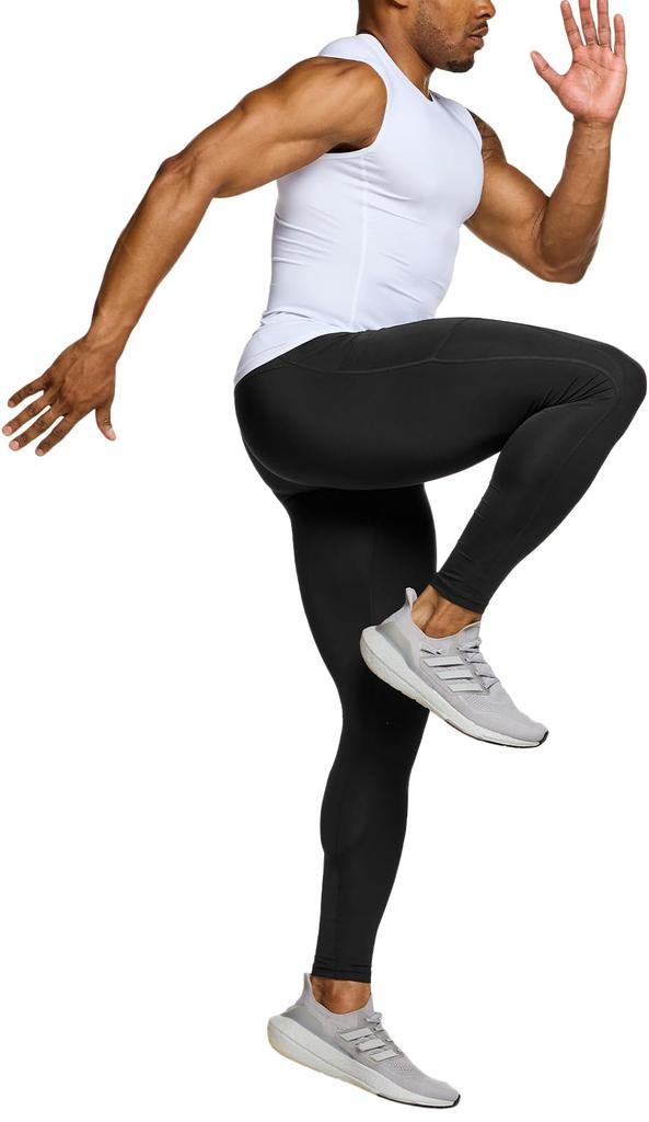 Tesla Sleeveless Sports UV Tank Compression Compression Wear for Base Compression Shirt Men's Undershirt, Protection, Sweat-Wicking, Quick-Drying,