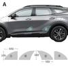TPU Paint Protection Film for KIA Sportage NQ5 2022-2024, 8.5mil Clear Self-Healing PPF Kit, Door Triangle & Headlight Protective Film with Tools