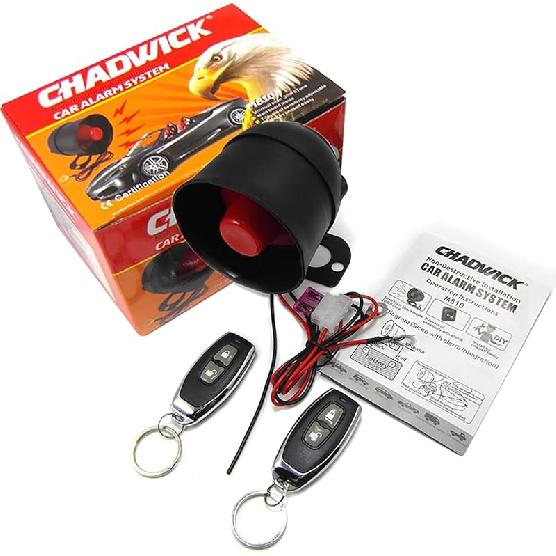 

CHADWICK Car Horn Siren Alarm,Universal Car Alarm Security Protection System with 2 Remote Controls,7-Level Sensitivity,12v,Anti-Theft Device,No CW-8110