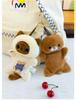 Cute Little Wolf Plush Pendant & Hand Warmer Toy