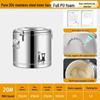 JINGRX 304 Stainless Steel Insulated Food Container
