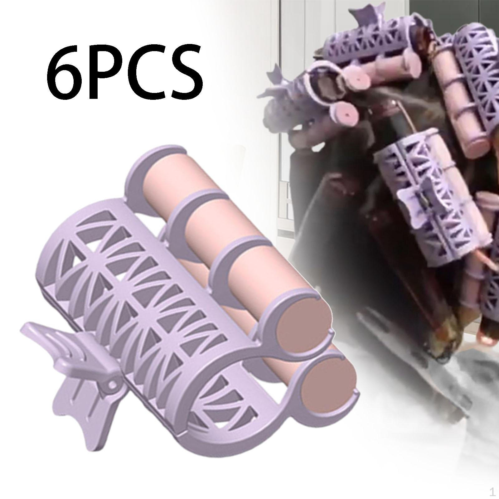 

6 шт. заколки для волос стержни для завивки ролики бигуди для салонов красоты S