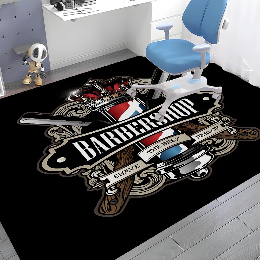 Vintage Sign Expert Barber Shop Floor Mat Non-Slip Laundry Room Mat Laundry Decor Balcony Child Living Room Household Carpets