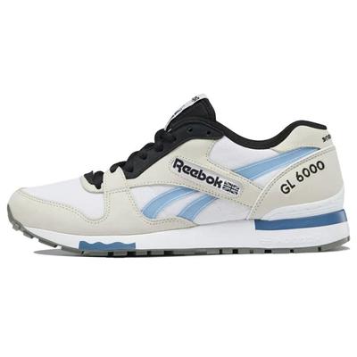 Eightyone X  GL6000 Fabric Collaboration Retro Sports Low-Top Lifestyle Shoes Unisex Sneaker White Blue GW8719