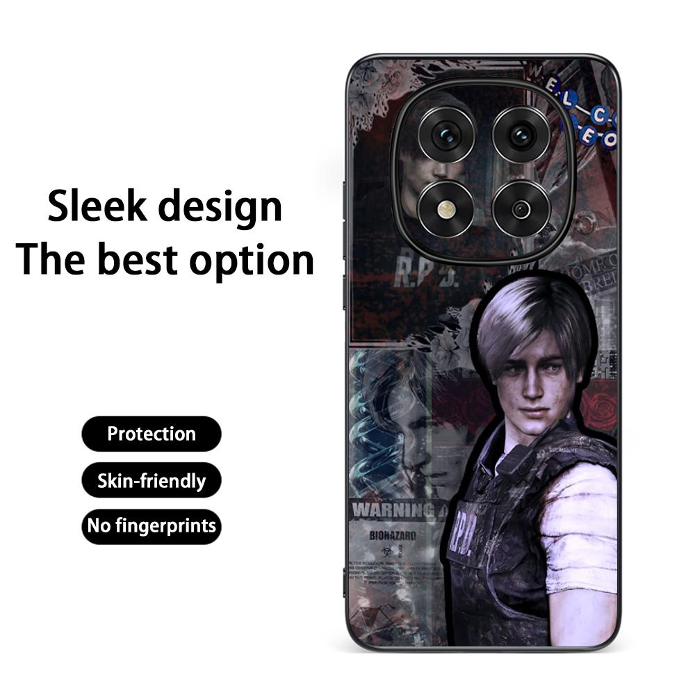 Hot Game Ada Wong Leon Poster Phone Case For Redmi Note 14 13 12 11 Pro Plus S 5G 14C A3 Soft Black Phone Cover
