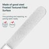 Stainless Steel Teeth File Tooth Grinding Tools Wisdom Tooth Sandpaper Stick Dental Correction Tools Tooth Alignment Silvery