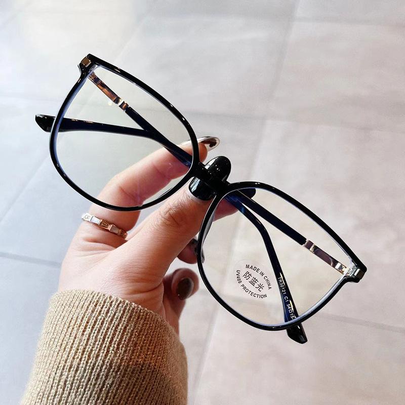 

Korean Style Man Eyeglasses Material Stylish Women S Glasses Frames Blue Light Blocking Computer Glasses