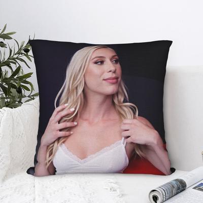Pretty Girl Kay Lovely Pillow Case Soft Pillow Cover For Living Room Bed Chair Vintage Cushion Cover