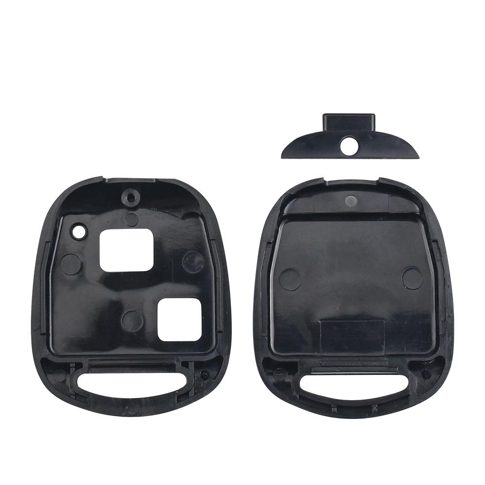 2/3Buttons Remote Smart Car Key Shell For Toyota Corolla Camry Rav4 Yaris Carina  Avensis Land Cruiser Case Fob Cover