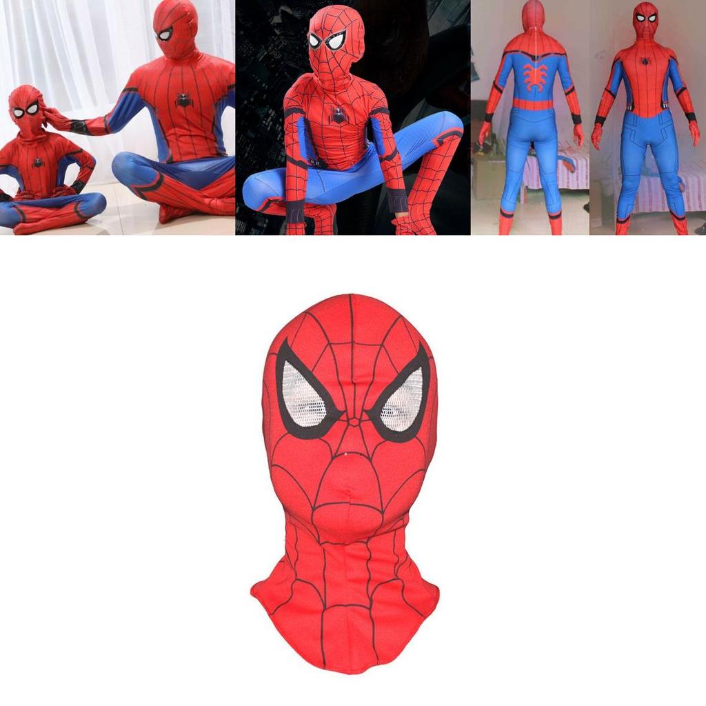 High Quality Durable Homecoming Spiderman Costume Tights Suit For Kids And Adults