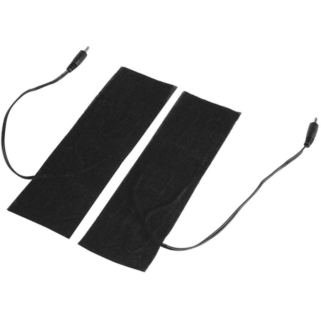 1 par de almohadillas calefactoras de película con elemento calefactor eléctrico USB de 5 V para calentar los pies