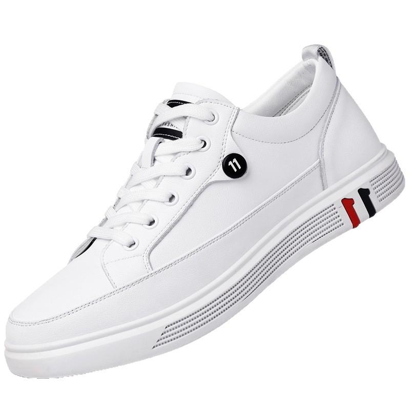Youth leather board shoes versatile sports men's shoes casual men's leather shoes autumn new shoes