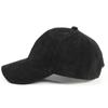 Baseball Cap Corduroy Hat Adjustable Curved Visor Vintage Solid Plain Men Women Casual Caps GZW