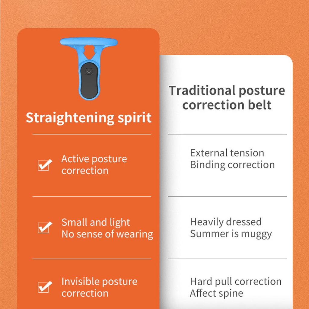 Smart   Corrector Vibration Remind Hunchback Prevention Neck Hanging   Correction Device