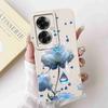 For Oppo Reno11 F 5G CPH2603 Case Cute Cartoon Printed Cherries Soft Silicone Cover For Oppo F25 Pro 5G 6.7" Phone Cases Coque
