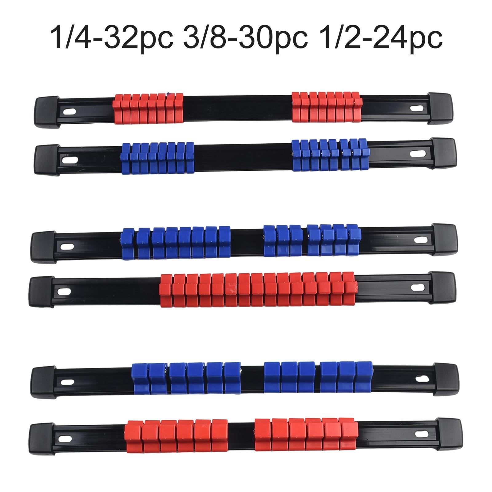 

Держатели головок привода 1/4 3/8 1/2, 6 шт., черные фитинги