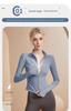Women's Long Sleeve Sports Yoga Jacket - Stand Collar Cardigan for Running, Fitness, and Pilates