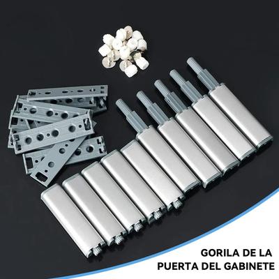 Stainless Steel Magnetic Push Latches for Cabinets Push To Open Cabinet Hardware Push Touch Latch Kitchen Door Pushing