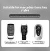 3BTN Fashion Soft TPU Car Key Case For Mercedes Benz A C E S G Class GLC CLE CLA GLB GLS W177 W205 W213 W222 YD3