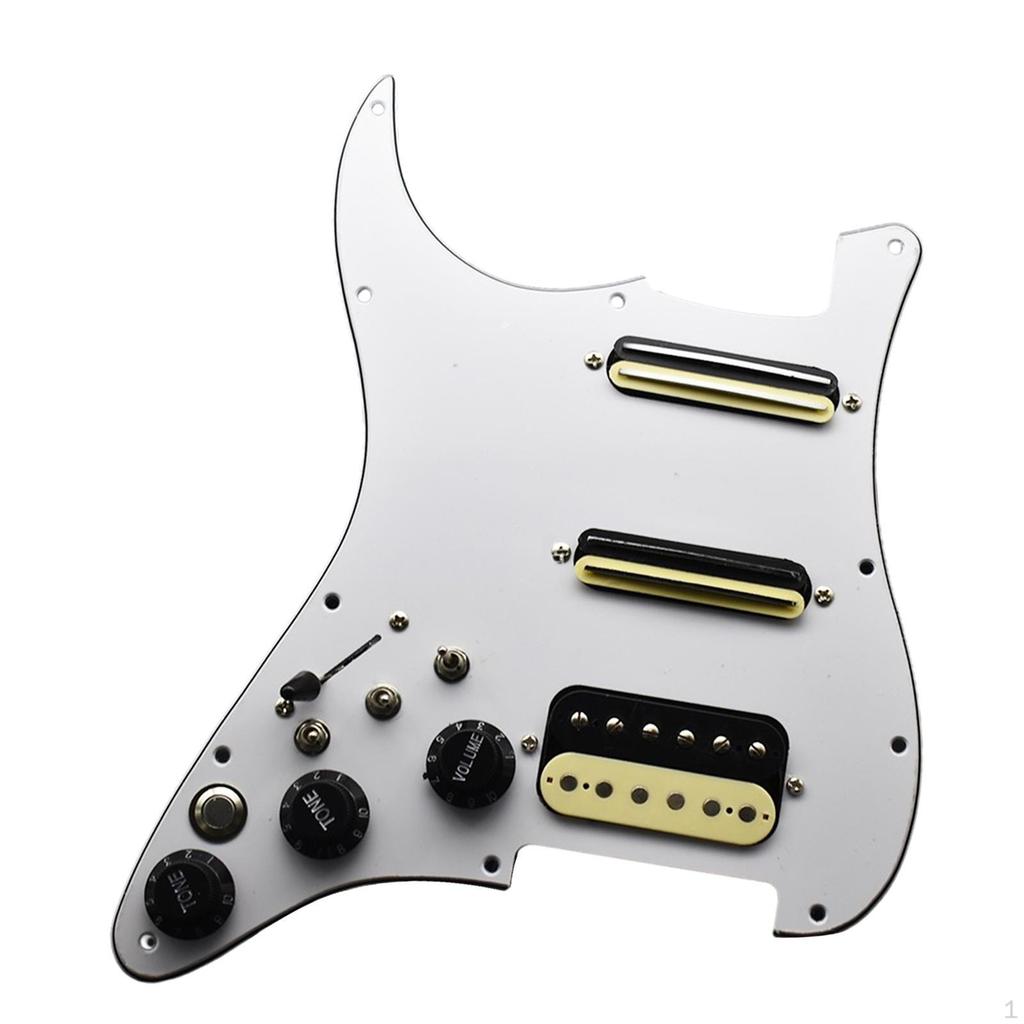 Electric Guitar Pickguard Pickup Left Replacement Practical Loaded