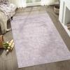 Vintage Washed Floral Rug Distressed Pattern Carpet for Living Room Study Area Cafe Nook Contemporary Luxury Home Decor