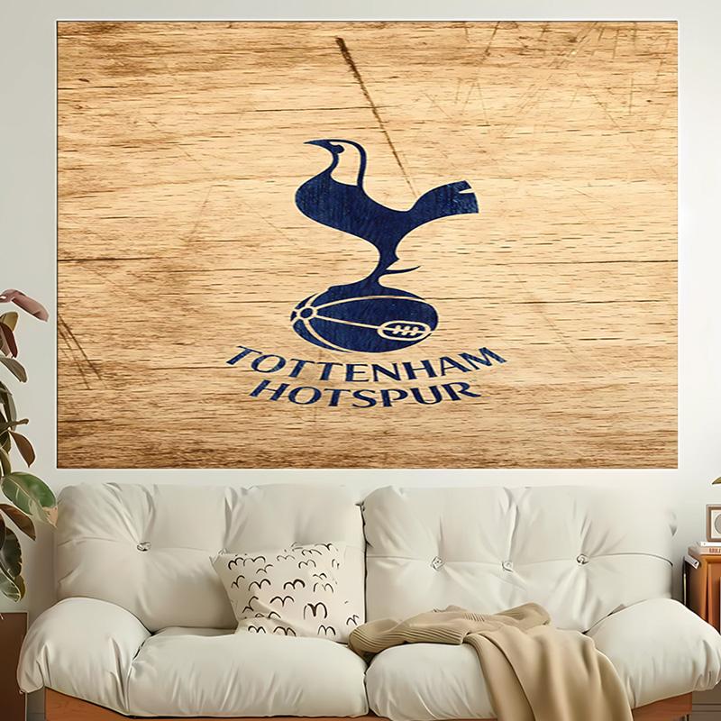 1 pièce Tapisserie Tottenham Hotspur F, Salon, Chambre à coucher, Bureau, Décor de Fête, Cadeau Festif Idéal