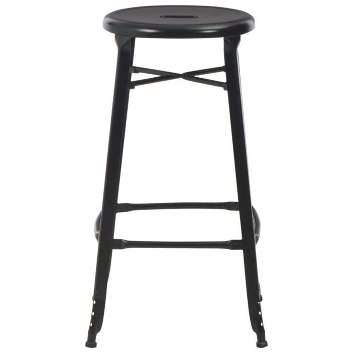 VidaXL 4x Tabourets de Bar Chaise de Pub Tabouret de Comptoir Siège de Bistro Chaise de Comptoir Salle à Manger Cuisine Noir 3054558