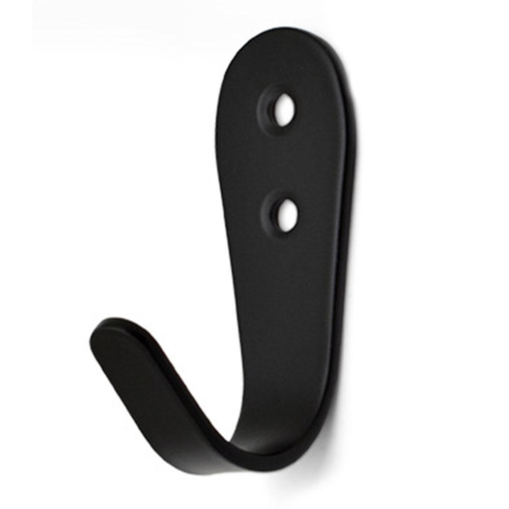 4pcs Clothes Hook Door Wall Hook Hanger Stainless Steel Towel Hook For Bathroom Clothes Coat Holder Bedroom Robe Rack Organizer