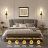 Nordic Wireless RGB Dimmable Ambiance Wall Lamp for Bedroom Sofa Stairs