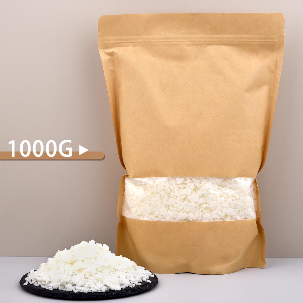 50/100/250/500/1000g Natürliches Sojawachs Granulat Duftkerzenmaterial Ohne Zusatzstoffe Für DIY Kerzenherstellung Zubehör Materialien