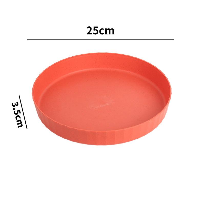 

Home Set of Bone-spitting Plate, Bone Plate Plate, Vegetable Plate, Small Plate, Pastries, Fruits, Snacks, Bone-spitting Garbage Plate