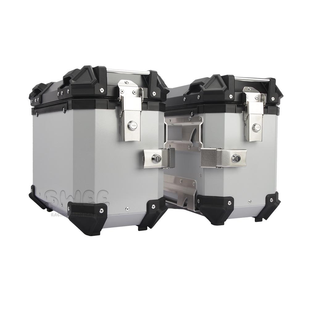 45L/100L Large Capacity Aluminum Alloy Electric Vehicle Tail Box for Motorcycles & Electric Bicycles