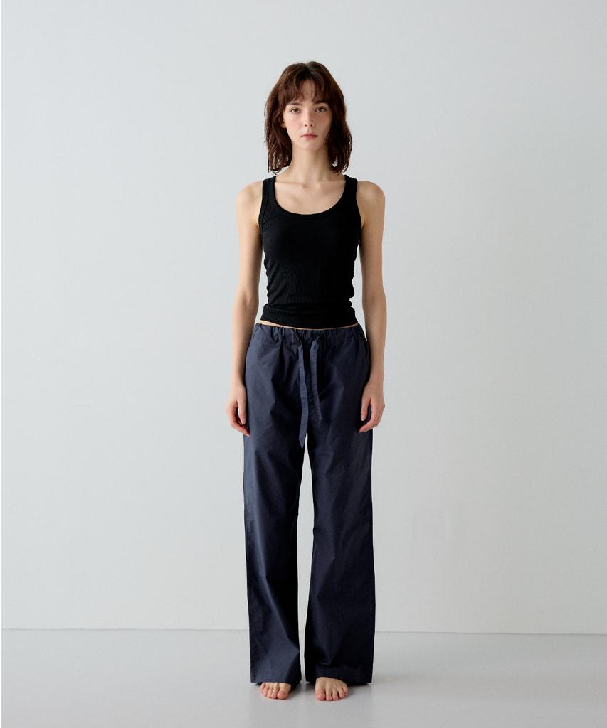 SAHAKI Paper Pants (Navy)