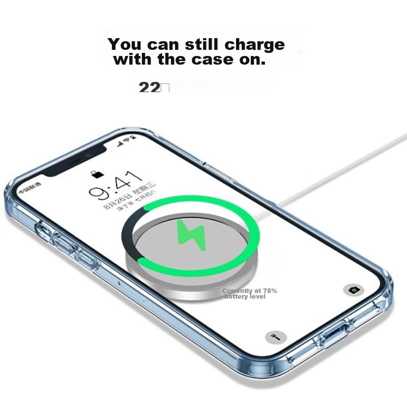 IPhone 13 Pro Case, 13 Pro Protective Cover, German Bayer Material, Full Coverage Transparent Silicone Ultra-Thin Airbag Shockproof Soft And Hard