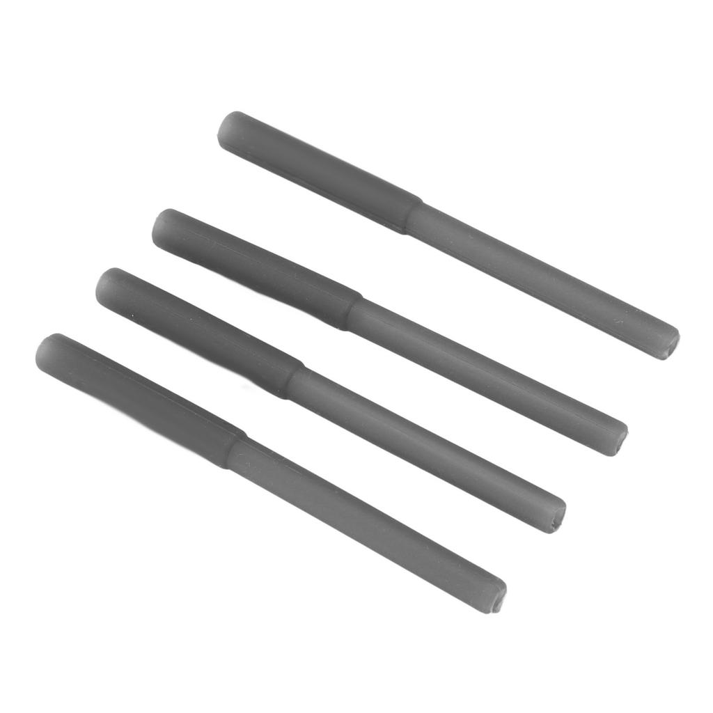 4 pçs Protetor de Perna de Fogareiro Aranha Mangas de Silicone para Fogareiro de Exterior Antiderrapante Capa de Perna Flexível para