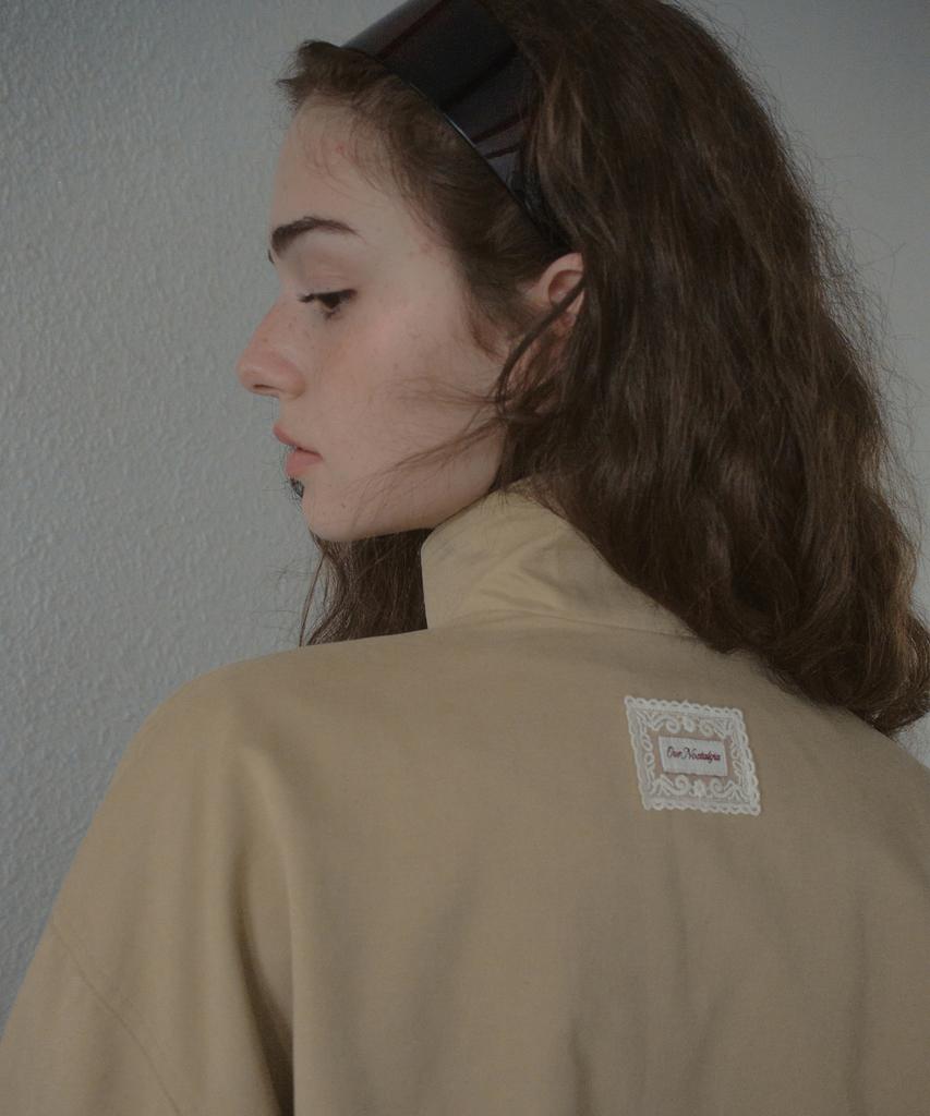 OURNOSTALGIA Mabel Trench Blouson Jacket_Beige(Ocb6Ot01)