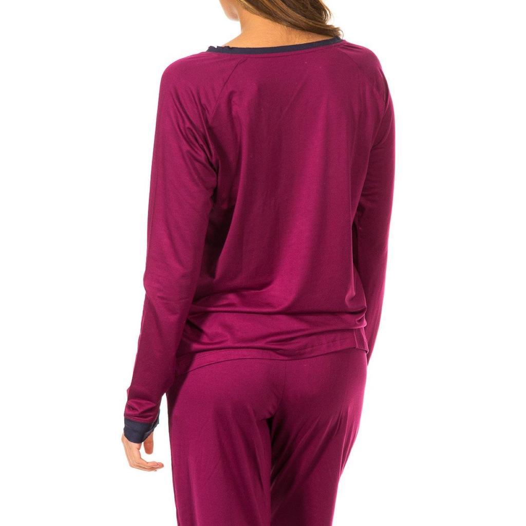 Tricou cu mânecă lungă și gât rotund 1487904686 pentru Femei