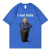 Bertram I Eats Kids Funny Meme T Shirt High Streer Fashion Trend Short Sleeve Tshirt Summer High Quality Cotton Tshirts Unisex