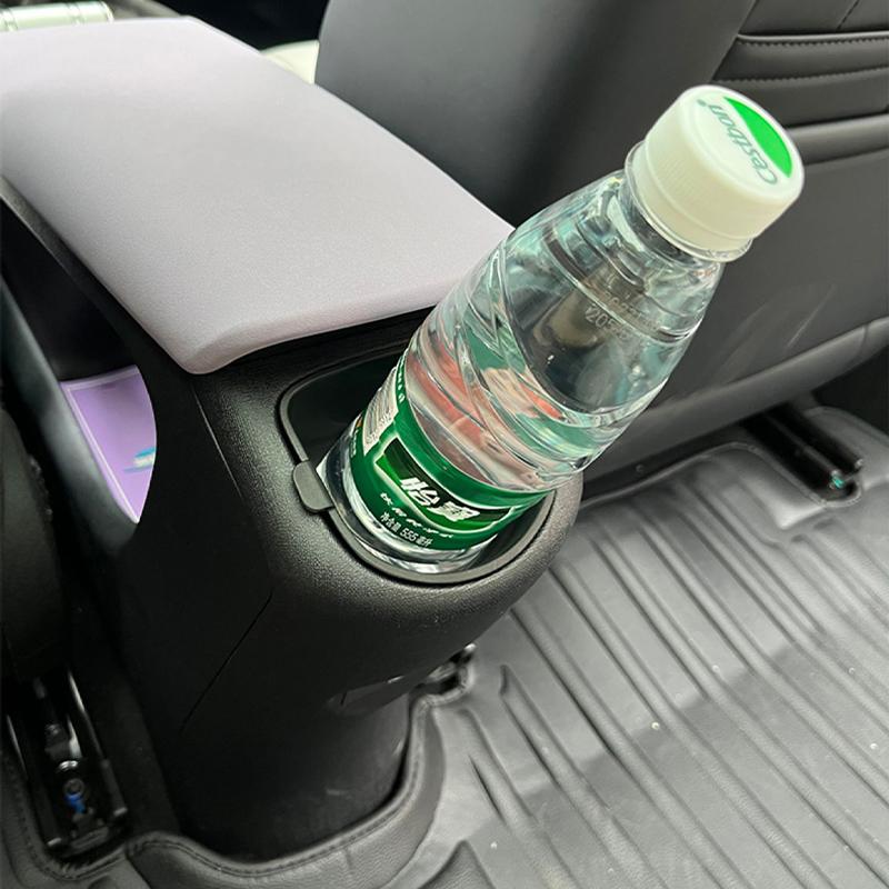 For BYD Dolphins 2025 2025 2025 Rear Water Cup Storage Box Silicone Material Debris Storage Box Car Interior Accessories