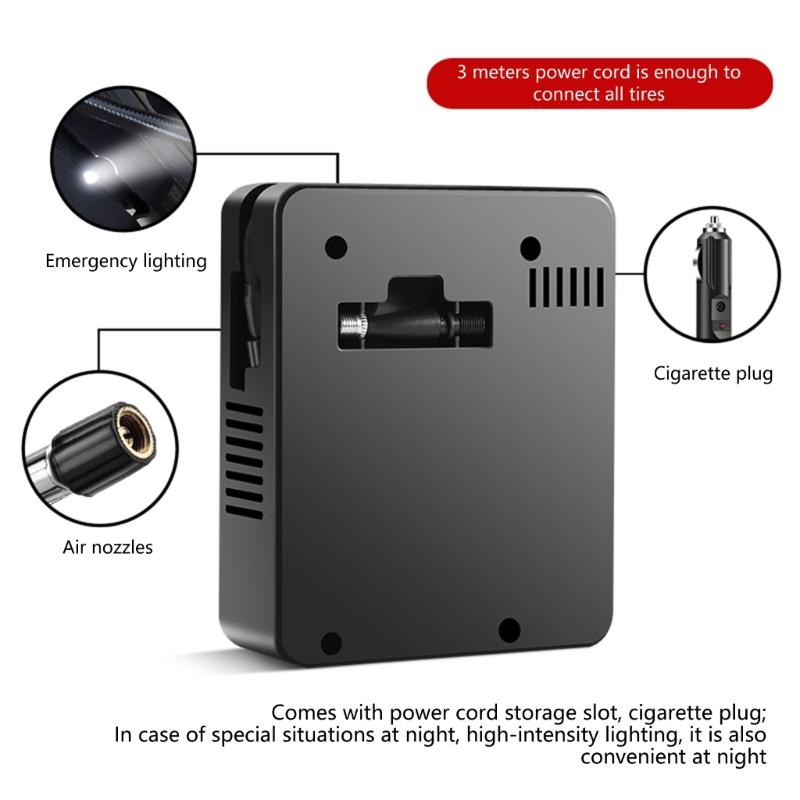 Car Air Compressor Portable Wireless Digital Electric Inflator Pump Inflatable