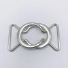 Minimalist Eight-Character Metal Alloy Buckle for Waist-Cinching and Curtain Tieback Accessories