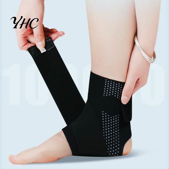 Safety During Exercise Ankle Guard 1Pc Support Stabilizer Elastic Breathable Compression Strap for Arthritis Achilles Tendonitis Plantar Fasciitis