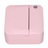 Mini Printer 200DPI Thermal Paper Ergonomic Design Rechargeable Battery Safe Stable Portable Printer for Home OfficePink