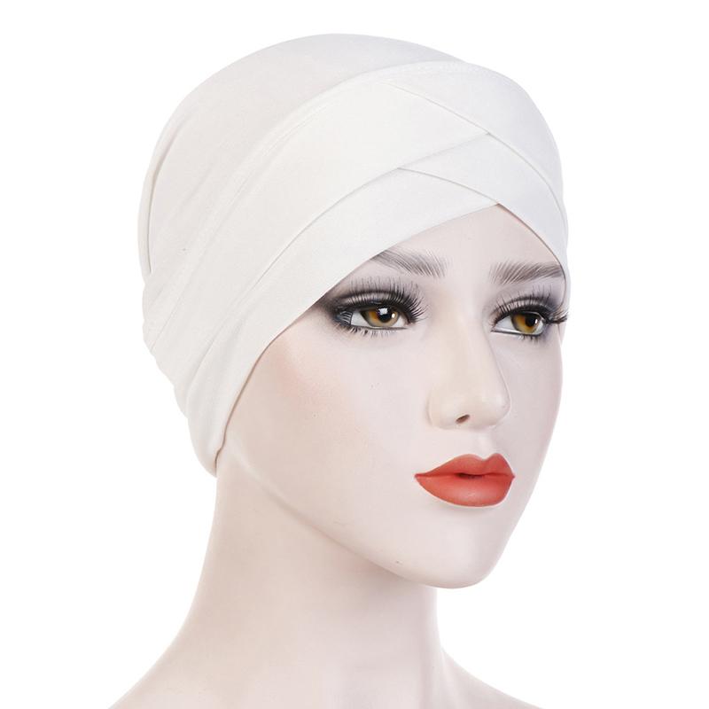 Heldeksel Indre Hijab Caps Muslim Stretch Turban Cap Islamsk Underskjerf Bonnet