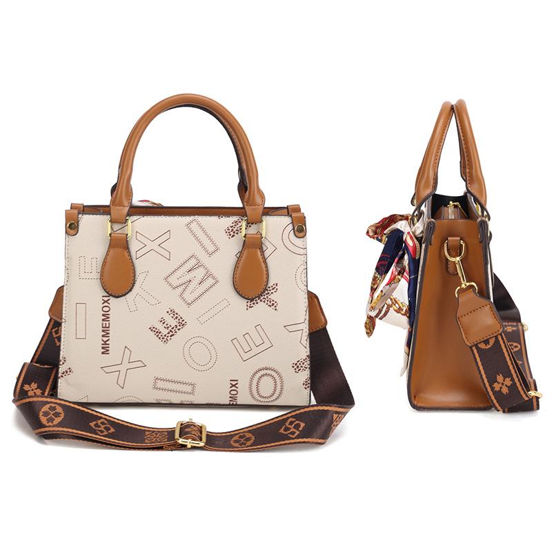 New fashionable and versatile commuter high-value large-capacity bag female crossbody portable shoulder tide