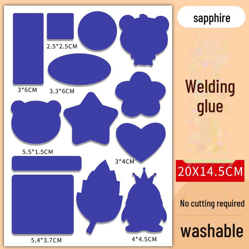 Autocolante cu patch-uri colorate cu desene animate: Reparații autoadezive, fără cusături, fără cusături pentru jachete și haine