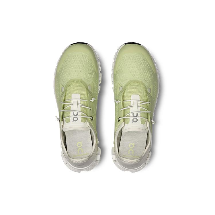 On Cloud 5 Coast Comfortable Cushioning Low top Casual Shoes Women's White Yellow 3WD10541077